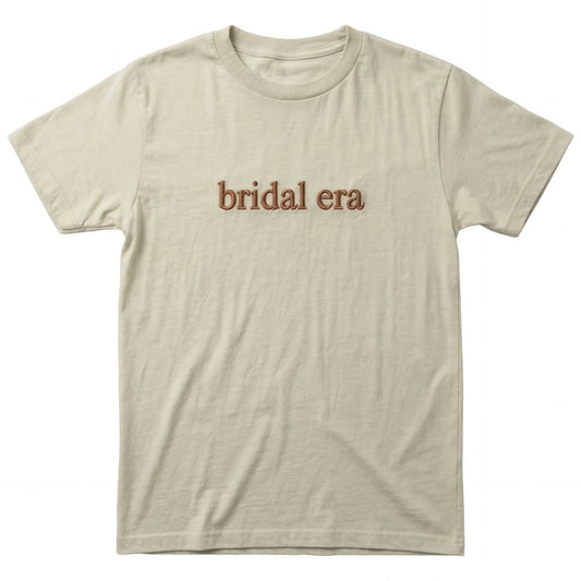 Embroidered Bridal Era Bespoke Engagement T-Shirt W218