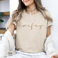 Embroidered Wifey Bespoke Bridal T-Shirt Women 117