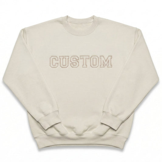 Custom Embroidered Sporty Sweatshirt X13