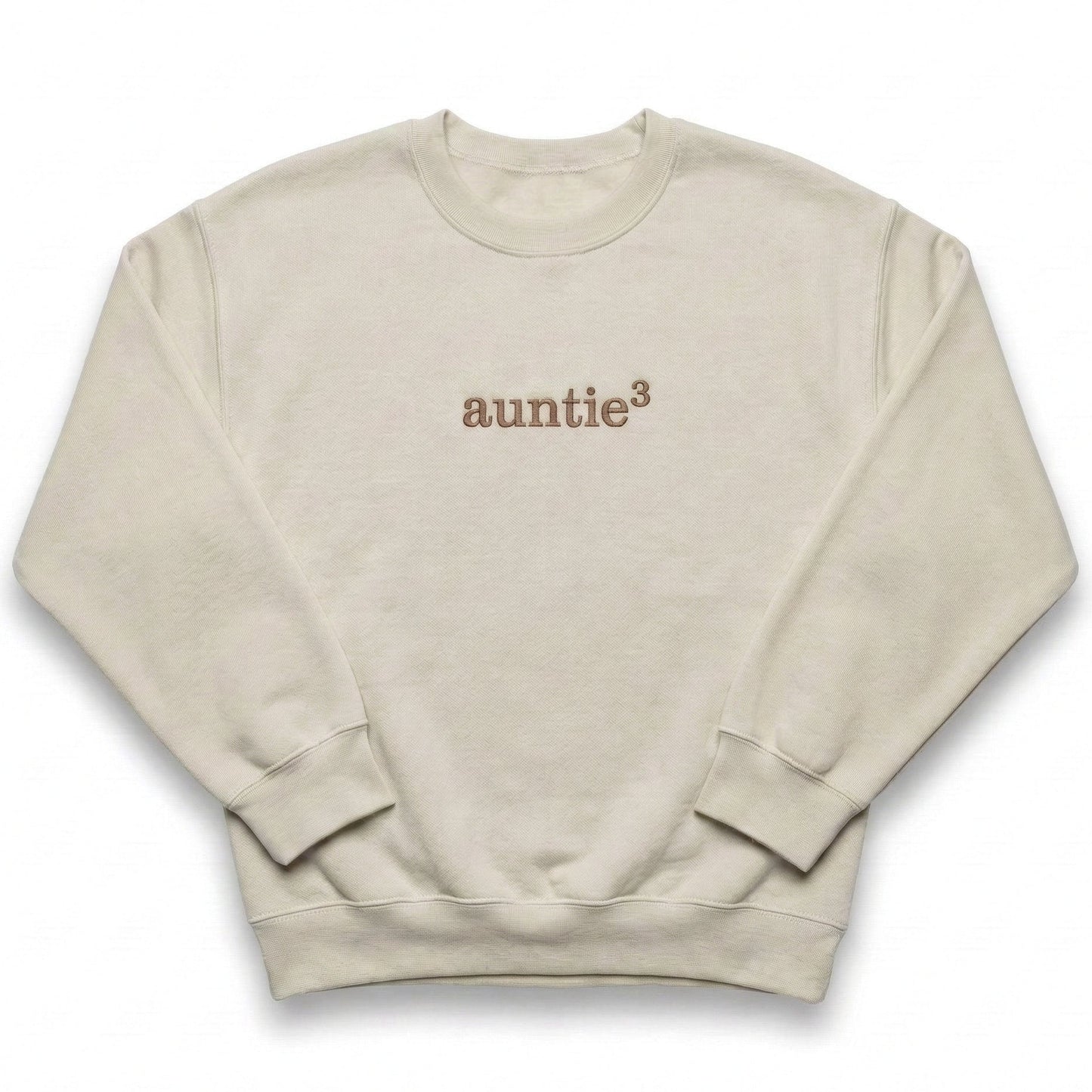 Custom Embroidered Auntie Squared Sweatshirt X29