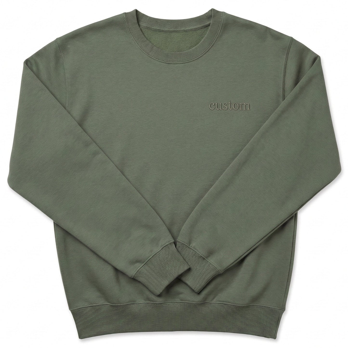 Custom Embroidered Sweatshirt Left Chest X31