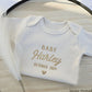 Custom Embroidered Baby Name and Date ONESIES® personalized bodysuit Z10