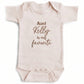 Embroidered Aunt Is My Favorite Custom Name ONESIES® Bodysuit Z147