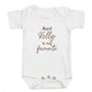 Embroidered Aunt Is My Favorite Custom Name ONESIES® Bodysuit Z147