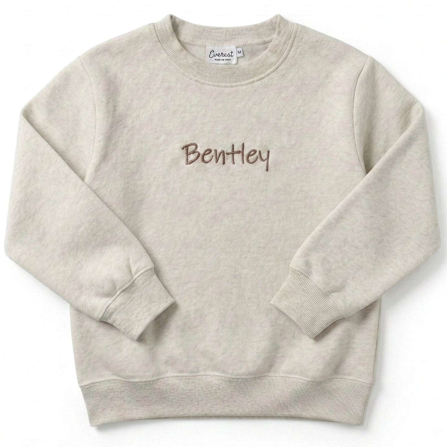 Embroidered Personalized Name Toddler and Youth Sweatshirt Z163