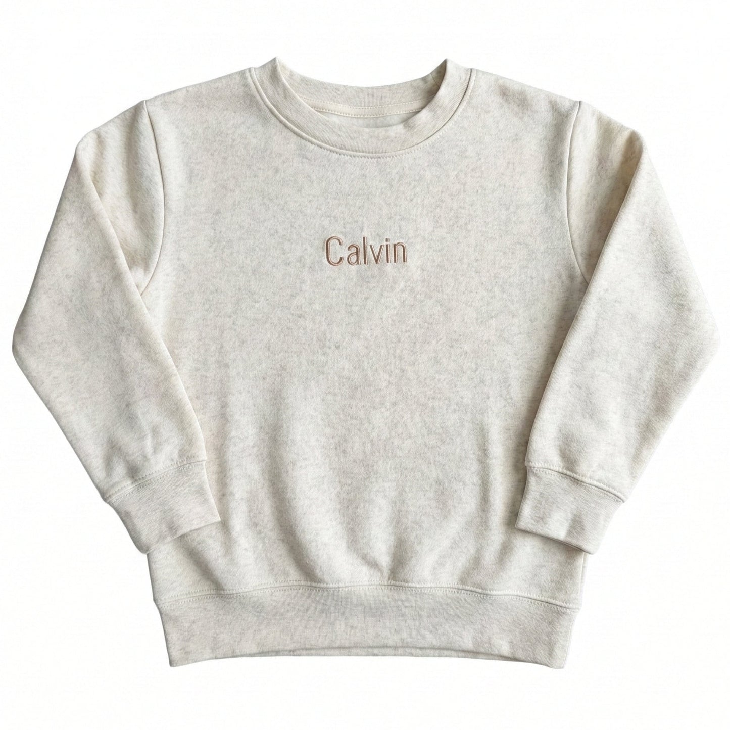 Embroidered Personalized Name Toddler and Youth Sweatshirt Z165