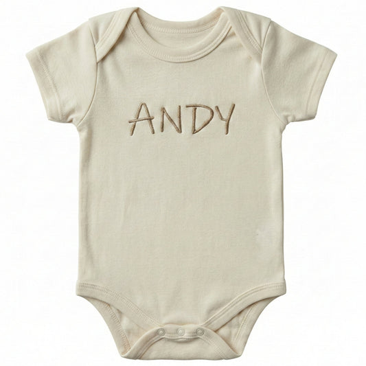 Custom Embroidered Baby Name ONESIES® Bodysuit Z17