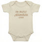 Embroidered Our Greatest Adventure Custom Date ONESIES® Bodysuit Z180