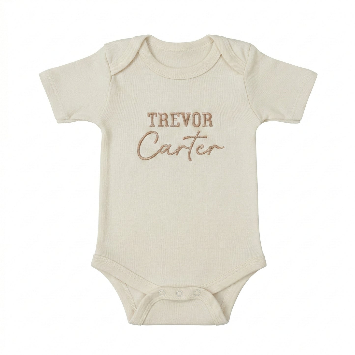 Custom Embroidered Personalized Baby Name ONESIES® Bodysuit Z182