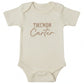 Custom Embroidered Personalized Baby Name ONESIES®  Baby Bodysuit Z182