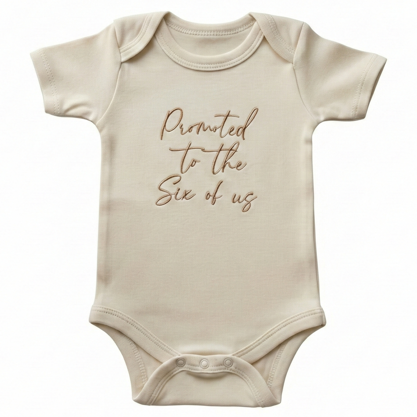 Custom Embroidered Promoted to the ONESIES® Bodysuit Z18