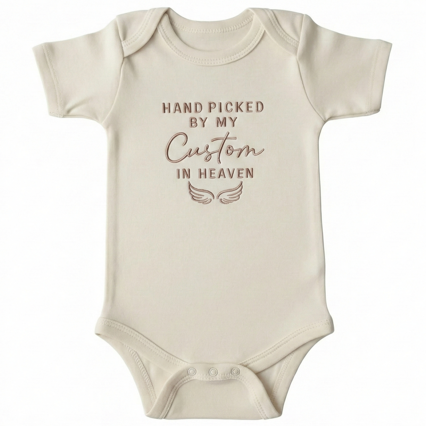 Custom Embroidered Hand Picked by my Loved One in Heaven ONESIES® Bodysuit Z202