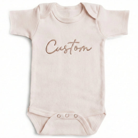 Custom Embroidered ONESIES® Baby Bodysuit Z206