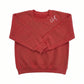 Custom Name Neckline Embroidery Toddler and Youth Sweatshirt Z219