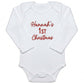 Custom Embroidered Baby's First Christmas ONESIES® Bodysuit Z28