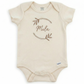 Custom Embroidered Baby Name in Wreathe ONESIES® Bodysuit Z33