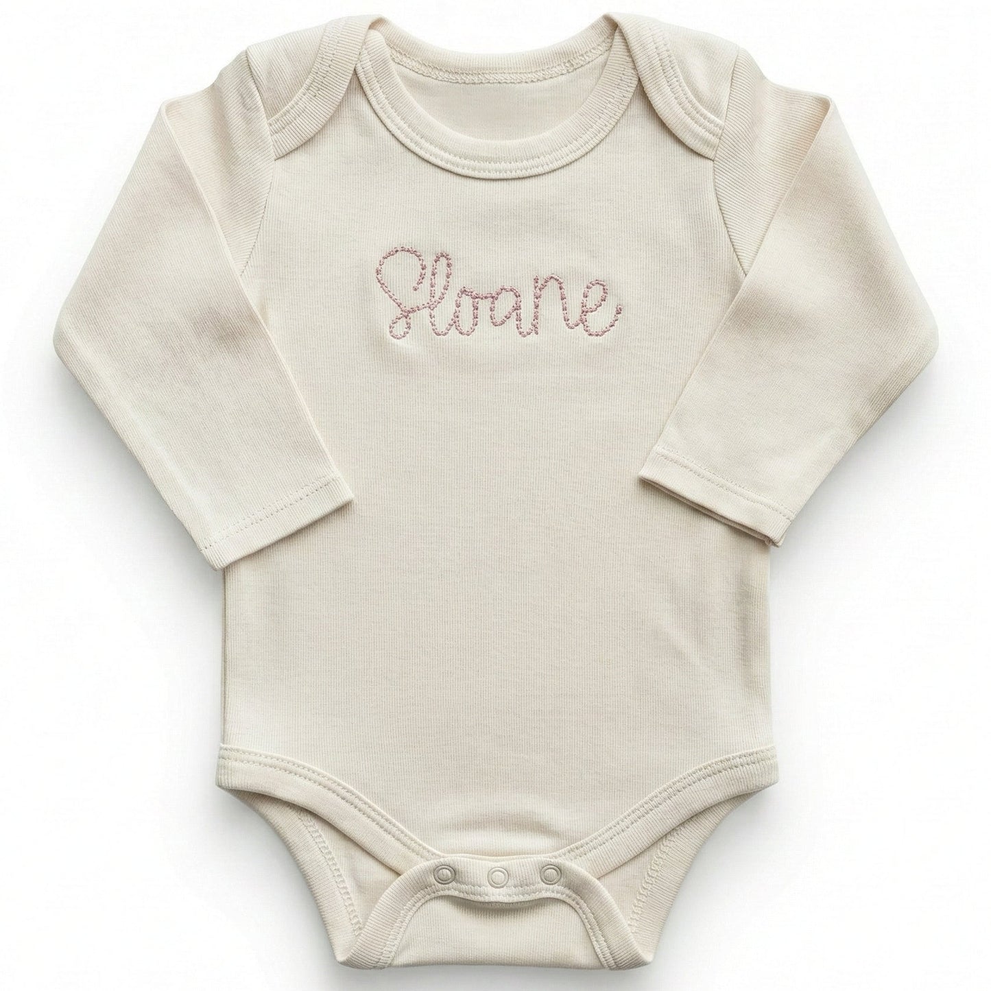 Custom Embroidered Personalized Baby Name ONESIES® Bodysuit Z35