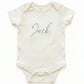 Custom Embroidered Personalized Baby Name ONESIES® baby bodysuit Z4