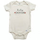 Custom Embroidered Baby Name with Red Hearts ONESIES® Bodysuit Z47