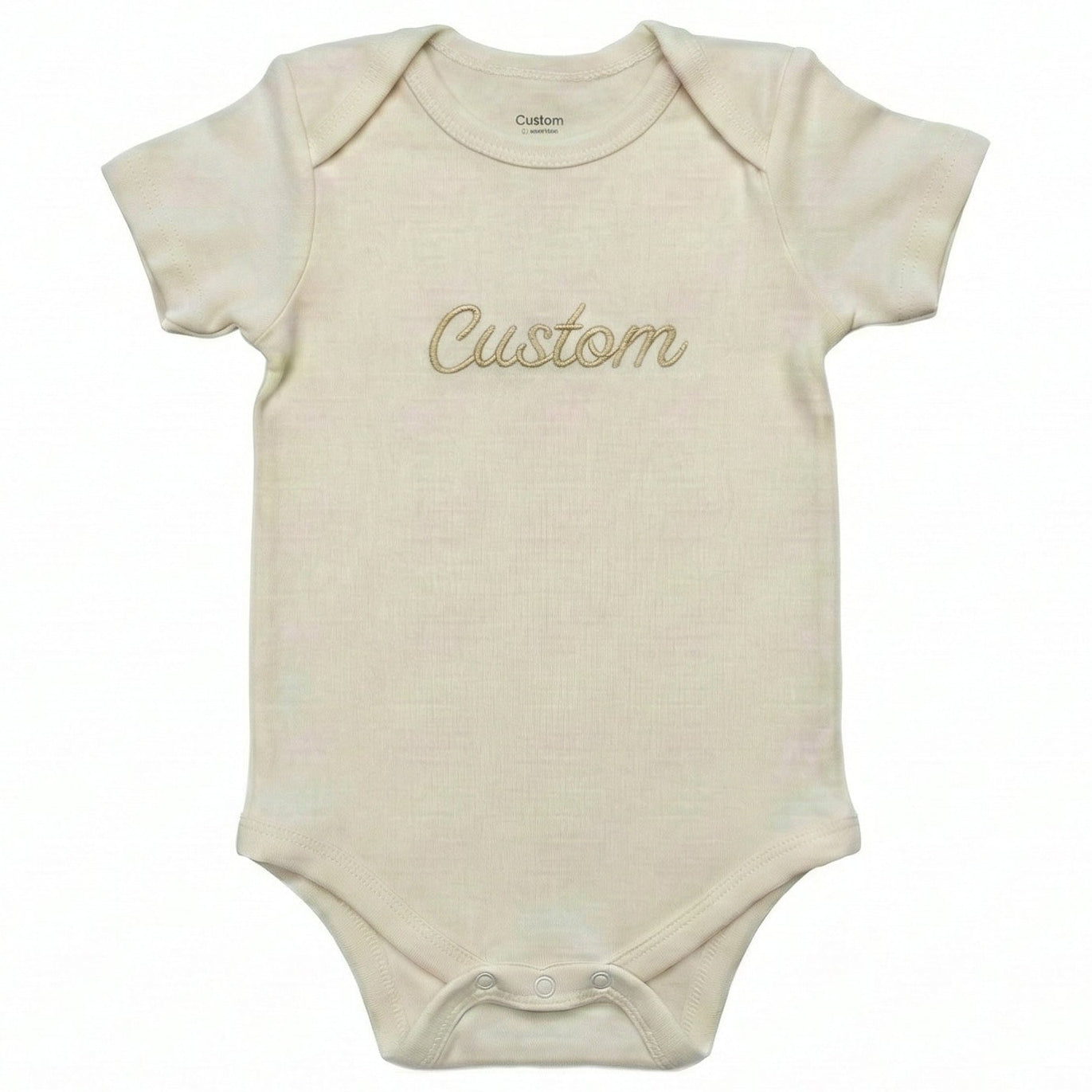 Custom Embroidered Text ONESIES® baby bodysuit Z5