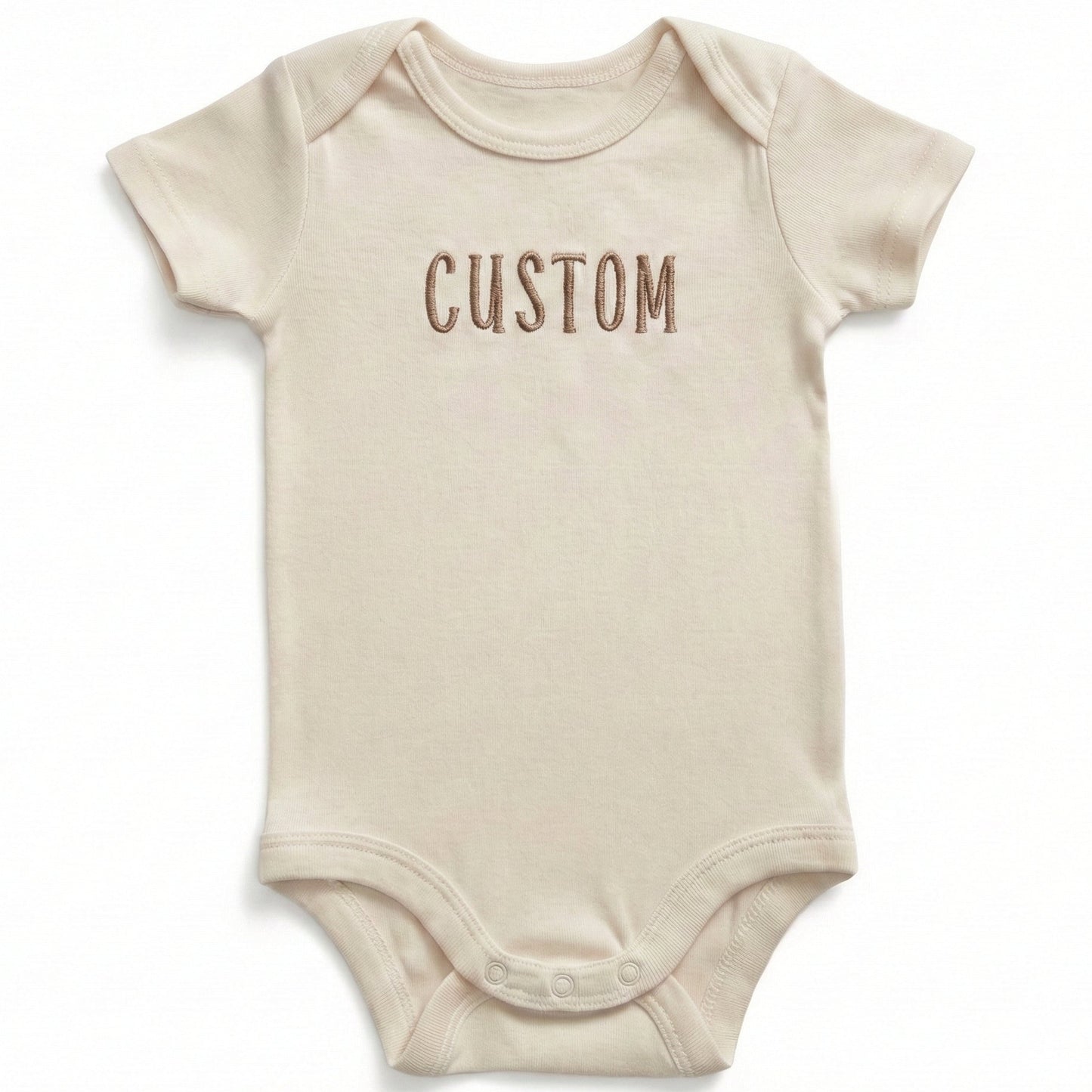 Embroidered Custom Onesie® brand, Custom Baby Bodysuit, Personalized Bodysuit Z57