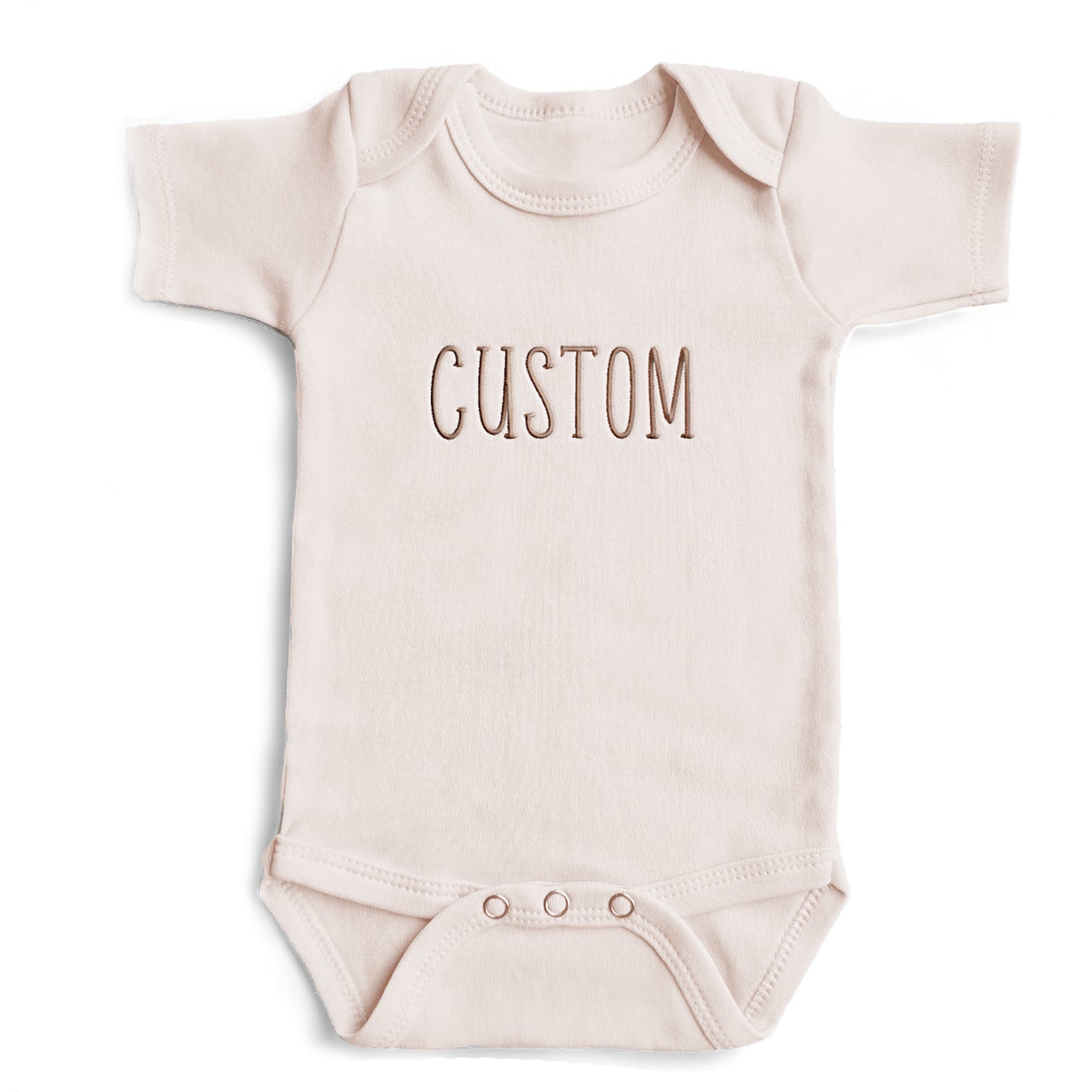 Embroidered Custom Onesie® brand, Custom Baby Bodysuit, Personalized Bodysuit Z57
