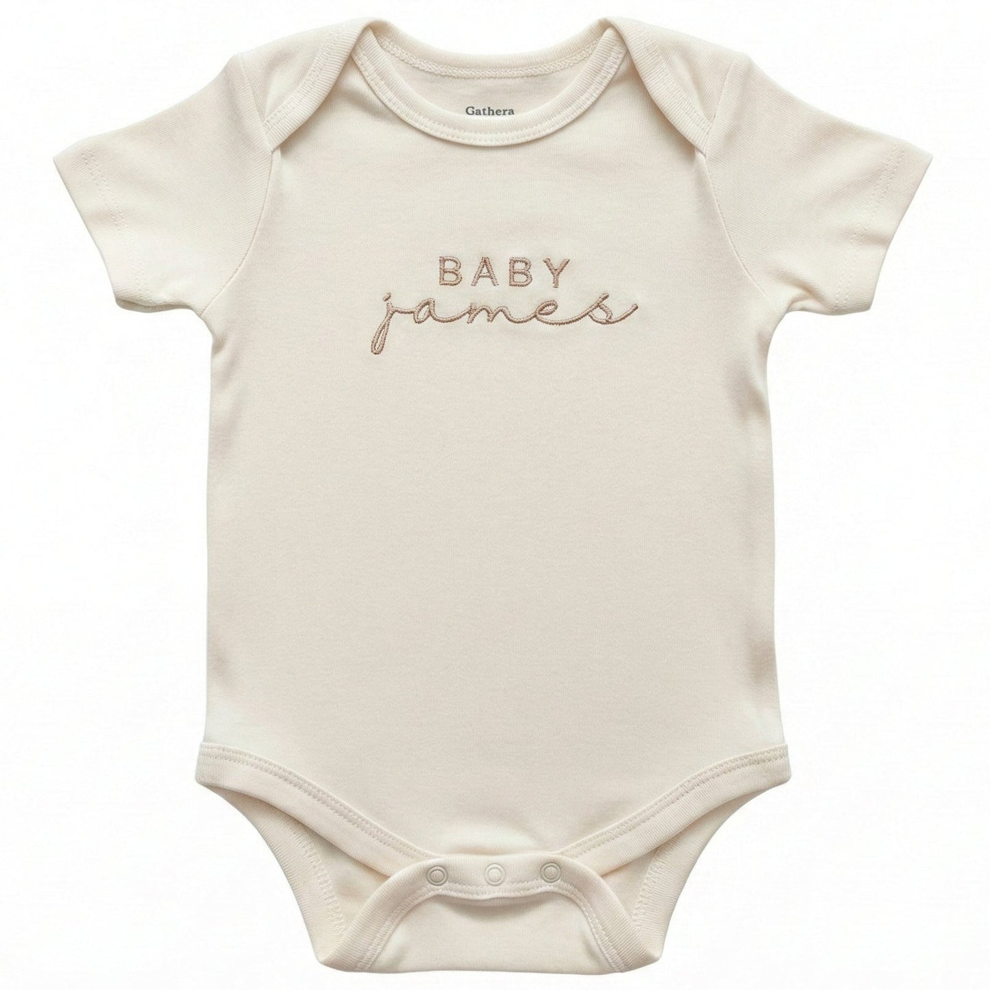 Custom Embroidered Baby Name ONESIES® Personalized Baby Bodysuit Z63
