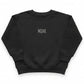Embroidered Custom Name Toddler and Youth Sweatshirt Z65
