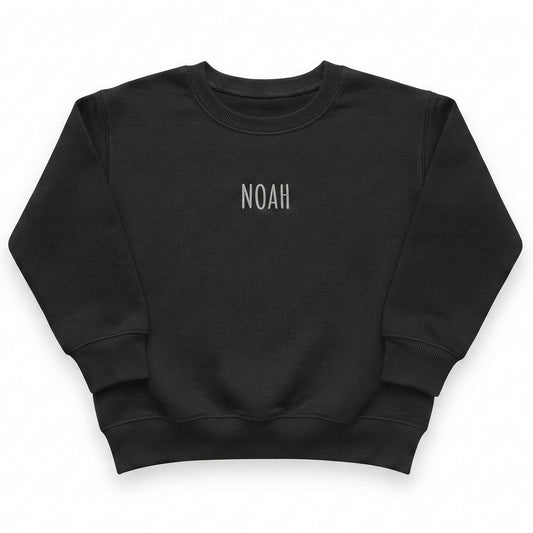 Embroidered Custom Name Toddler and Youth Sweatshirt Z65