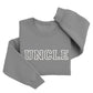 Embroidered Uncle Sweatshirt M202