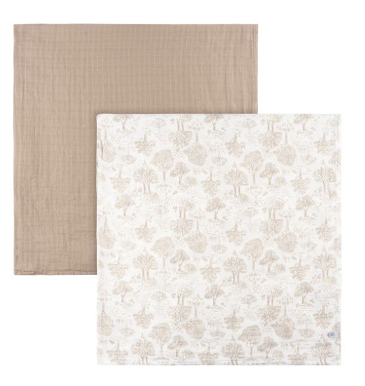 Baby Swaddle, 100% Cotton Muslin